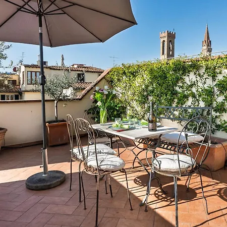 Borgo Albizi Penthouse - 360 Terrace View Apartament Florencja