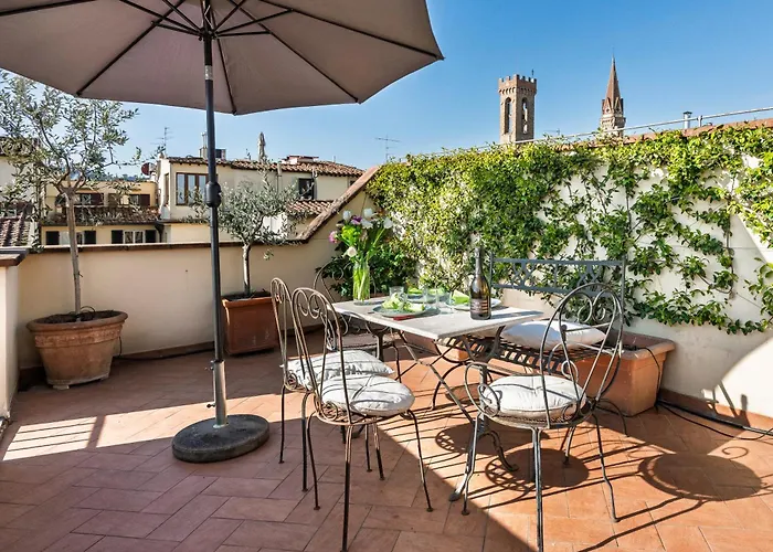 Borgo Albizi Penthouse - 360 Terrace View Apartament Florencja